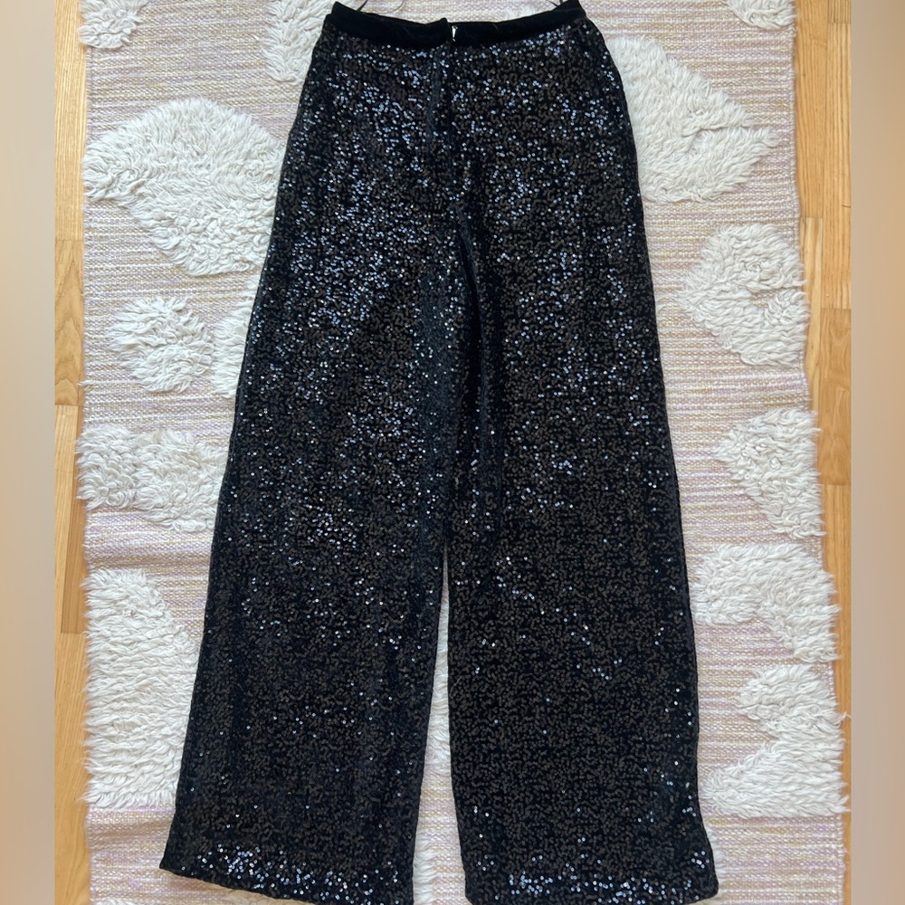 COPY - Black sequin wide leg